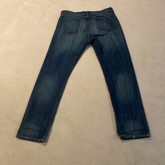 Men's rag & bone slim straight 15x jeans in size 38 - Picture 9 of 14